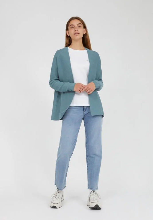 Cardigan made of Organic Cotton Soft Moss Maashaa by Armedangels Armedangels