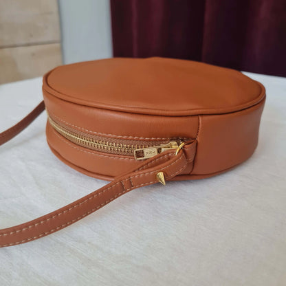 Chloë - Apple Leather Crossbody Vegan Bag Velvet Heartbeat