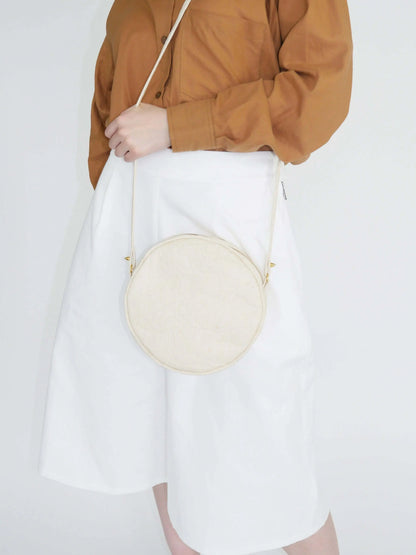 Chloë - Piñatex Crossbody Vegan Bag Velvet Heartbeat
