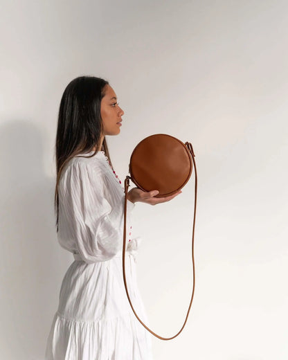 Chloë - Vegan Cactus Leather Crossbody Bag Velvet Heartbeat