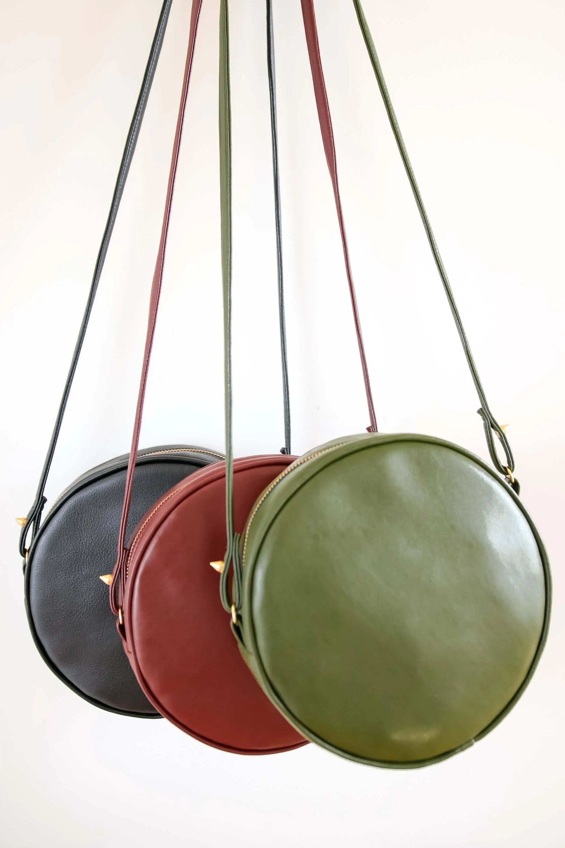 Chloë - Vegan Cactus Leather Crossbody Bag Velvet Heartbeat