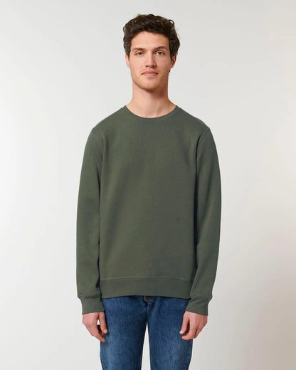Essential crew neck organic sweatshirt by Stanley Stella Earth Positive