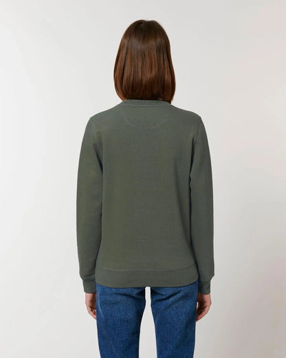 Essential crew neck organic sweatshirt by Stanley Stella Earth Positive