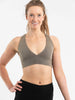 Feminine Organic Bra | Brown Luna & Soul Active