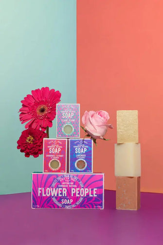 Flower People Natural Soap Gift Box Viva la body