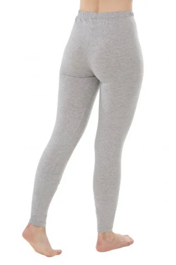 Grey organic cotton leggings by Comazo