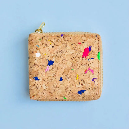 Ingy zipper cork wallet By The Sea Collection By The Sea Collection