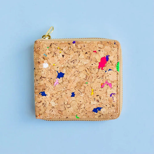 Ingy zipper cork wallet By The Sea Collection By The Sea Collection