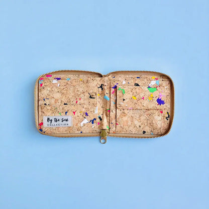 Ingy zipper cork wallet By The Sea Collection By The Sea Collection