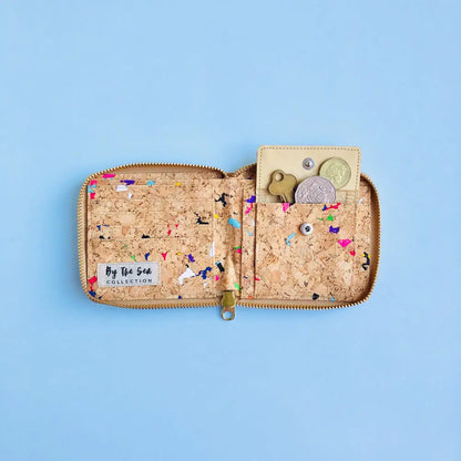 Ingy zipper cork wallet By The Sea Collection By The Sea Collection