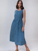 Jane Dress in Sky Linen by Wilga Clothing Wilga Clothing