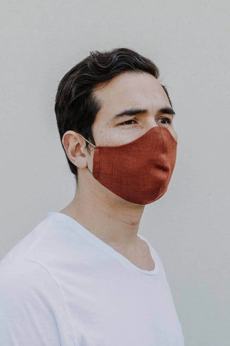 LINEN MASK - ADULT SIZE Odalux