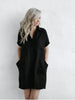 Linen tunic black by Seaside Tones Seaside Tones