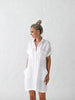 Linen tunic white by Seaside Tones Seaside Tones