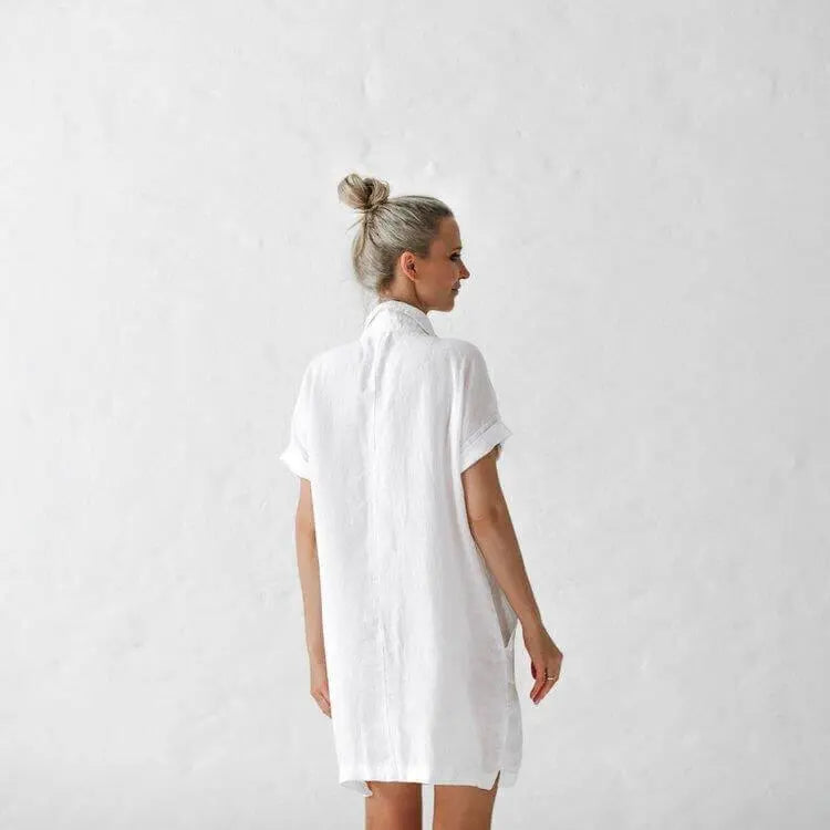 Linen tunic white by Seaside Tones Seaside Tones