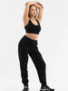 Luna Organic Tapered Leg Pants | Black Luna & Soul Active