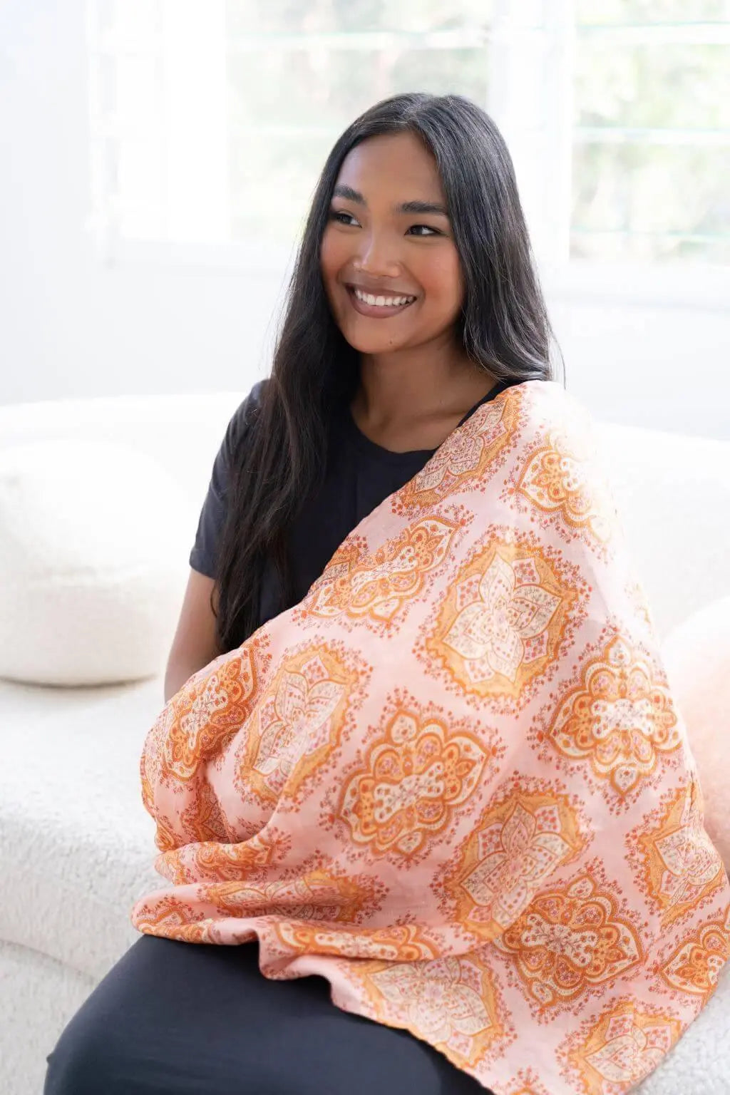 Luxury Multi-Purpose Breastfeeding Scarves Luna + Sun the Label