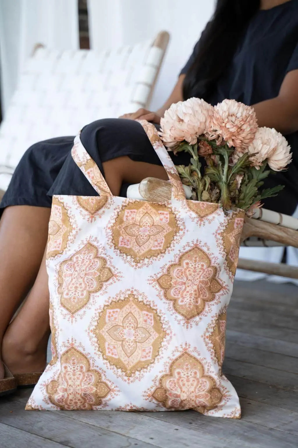 Mantua x Luna and Sun - Organic Cotton Tote Bag Luna + Sun the Label