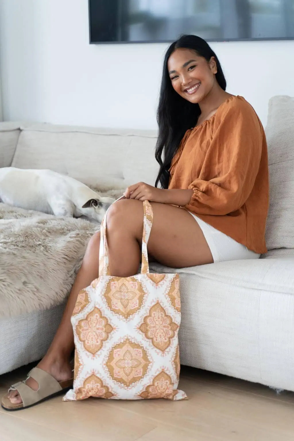 Mantua x Luna and Sun - Organic Cotton Tote Bag Luna + Sun the Label