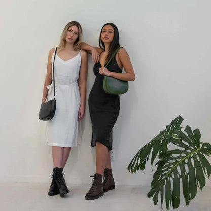 Mina - Cactus Leather Bag Velvet Heartbeat