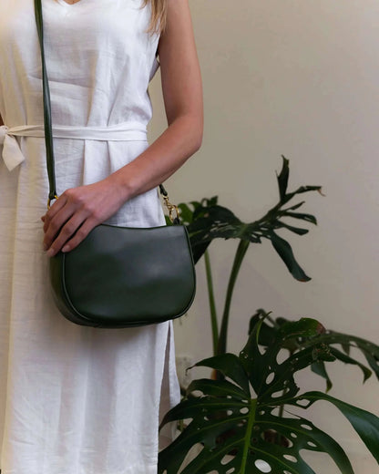 Mina - Cactus Leather Bag Velvet Heartbeat