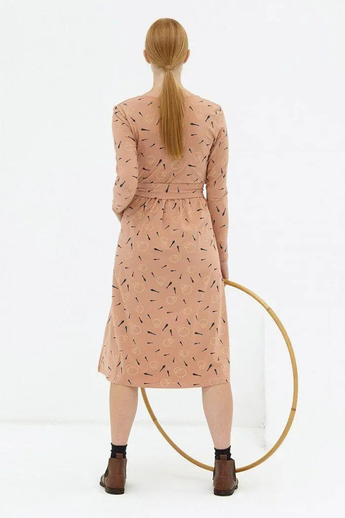 Organic Dress Dana Soft Pink Tiralahilacha