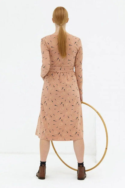 Organic Dress Dana Soft Pink Tiralahilacha