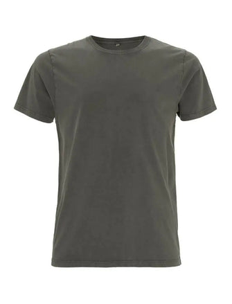 Organic Jersey T-Shirt Stone Washed Grey by Earth Positive Earth Positive