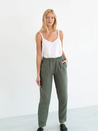 PRE-ORDER Brinley Linen Pants by Love And Confuse Love & Confuse