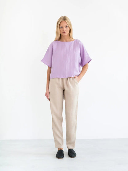 PRE-ORDER Brinley Linen Pants by Love And Confuse Love & Confuse