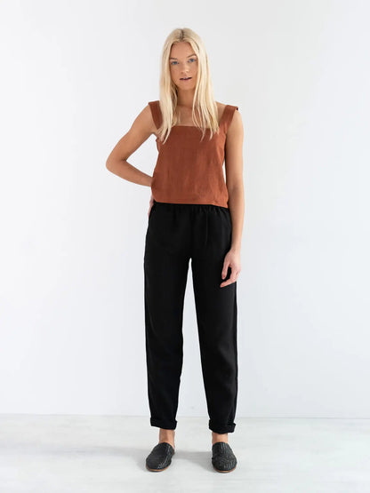 PRE-ORDER Brinley Linen Pants by Love And Confuse Love & Confuse