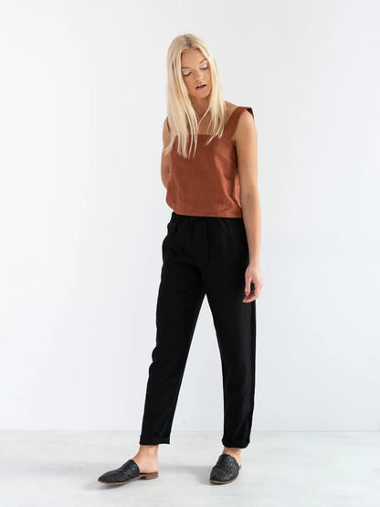 PRE-ORDER Brinley Linen Pants by Love And Confuse Love & Confuse