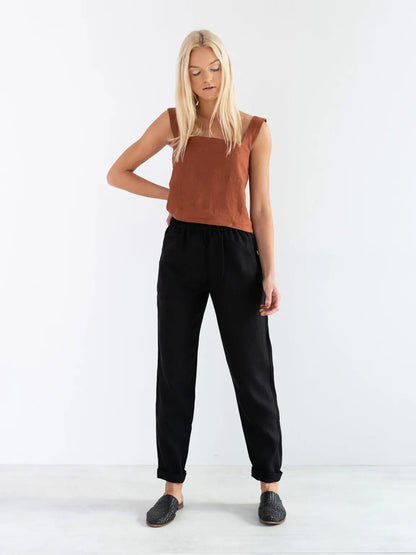 PRE-ORDER Brinley Linen Pants by Love And Confuse Love & Confuse