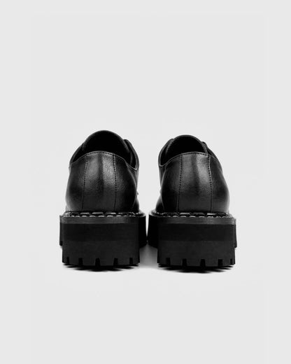 PRE-ORDER Chunky Black Vegan grape leather Deerbs by Bohema Bohema
