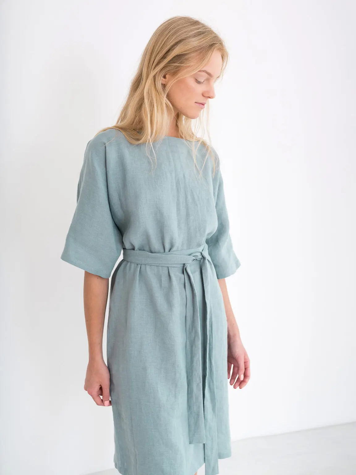 PRE-ORDER Isabel Linen Dress by Love And Confuse Love & Confuse