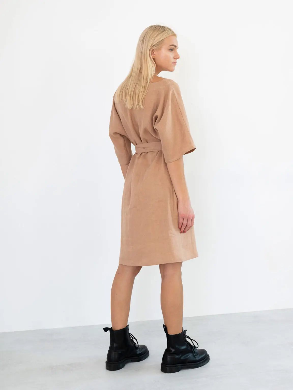 PRE-ORDER Isabel Linen Dress by Love And Confuse Love & Confuse