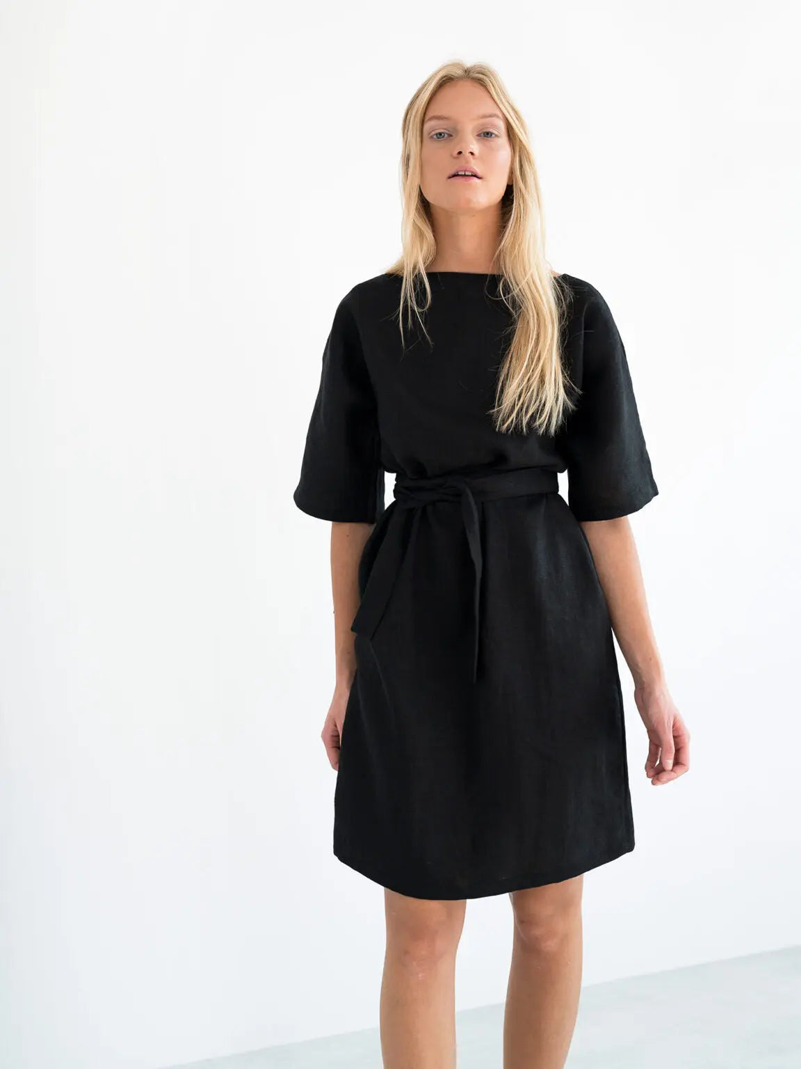 PRE-ORDER Isabel Linen Dress by Love And Confuse Love & Confuse