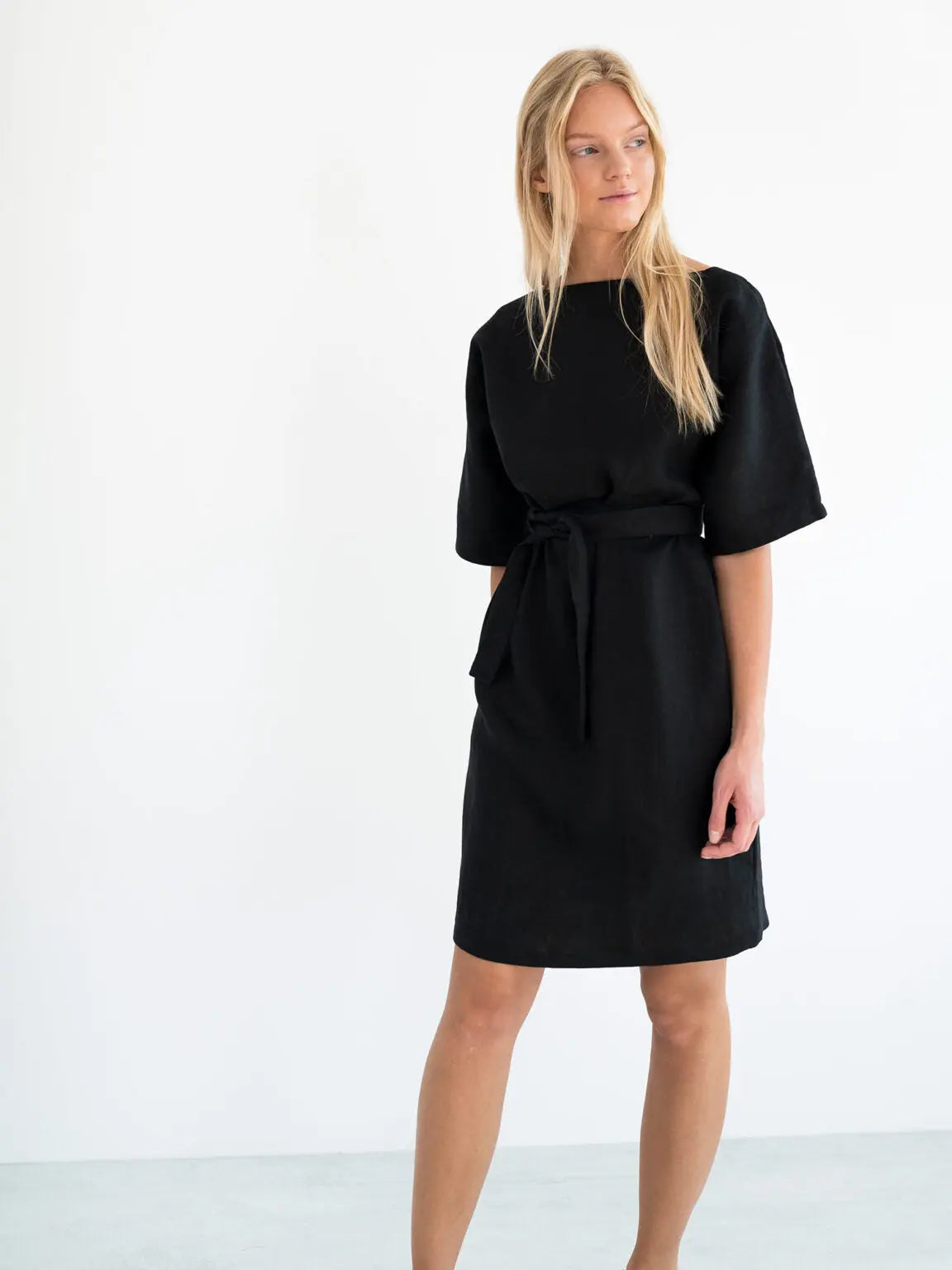 PRE-ORDER Isabel Linen Dress by Love And Confuse Love & Confuse