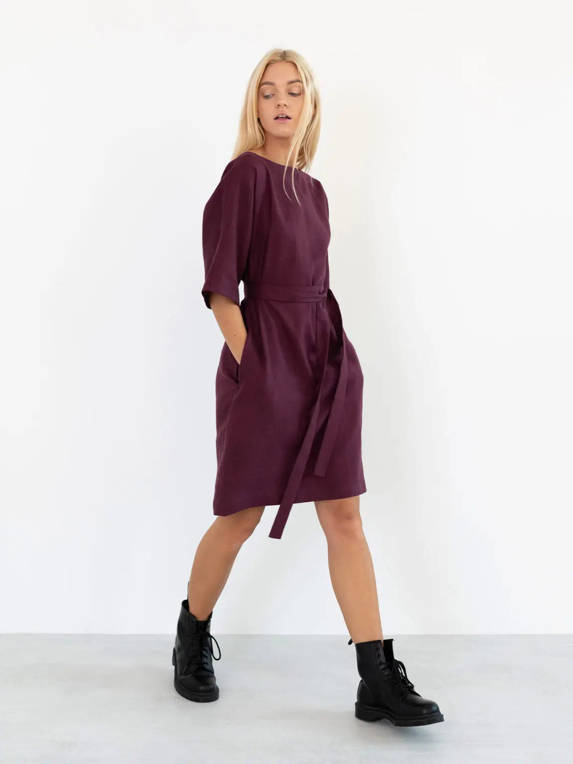 PRE-ORDER Isabel Linen Dress by Love And Confuse Love & Confuse