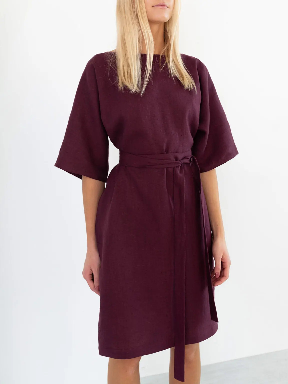 PRE-ORDER Isabel Linen Dress by Love And Confuse Love & Confuse