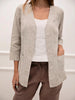 PRE-ORDER Linen Blazer by Odalux Odalux