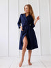 PRE-ORDER Linen Wrap Dress by Odalux Odalux