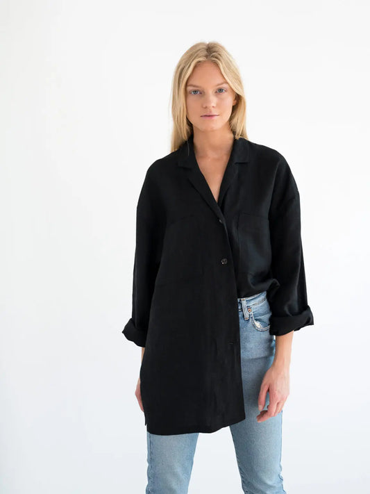PRE-ORDER Rosemary Linen Shirt by Love And Confuse Love & Confuse