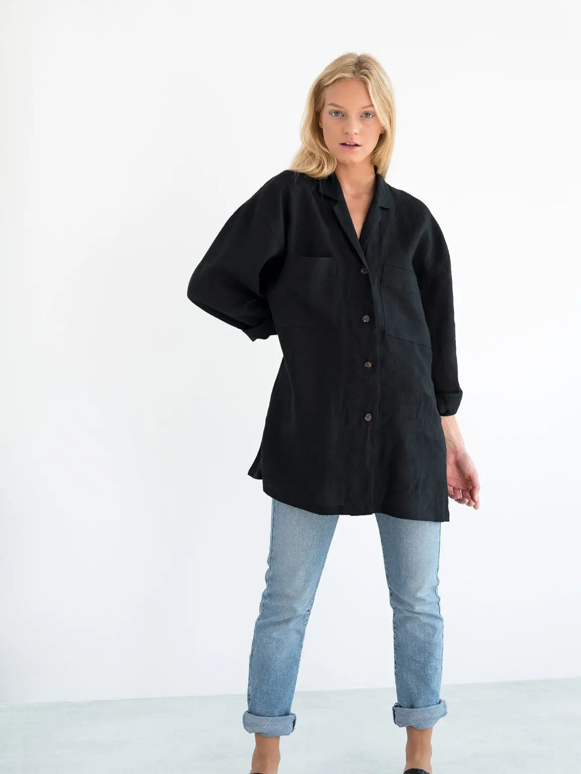 PRE-ORDER Rosemary Linen Shirt by Love And Confuse Love & Confuse