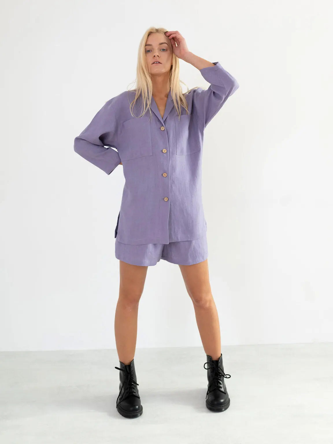 PRE-ORDER Rosemary Linen Shirt by Love And Confuse Love & Confuse