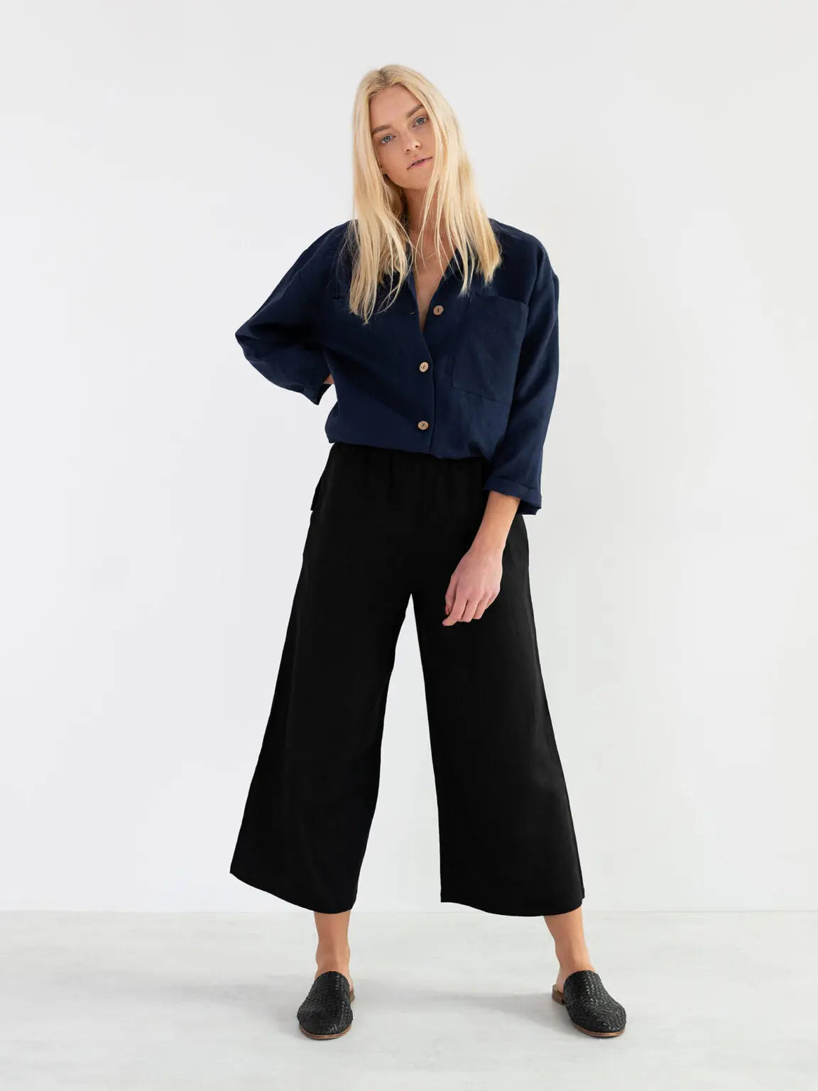 PRE-ORDER Rosemary Linen Shirt by Love And Confuse Love & Confuse