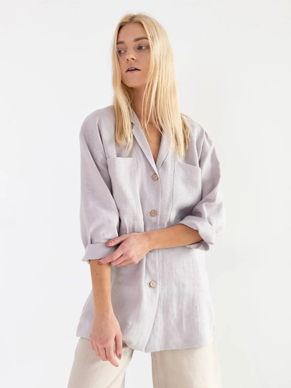 PRE-ORDER Rosemary Linen Shirt by Love And Confuse Love & Confuse