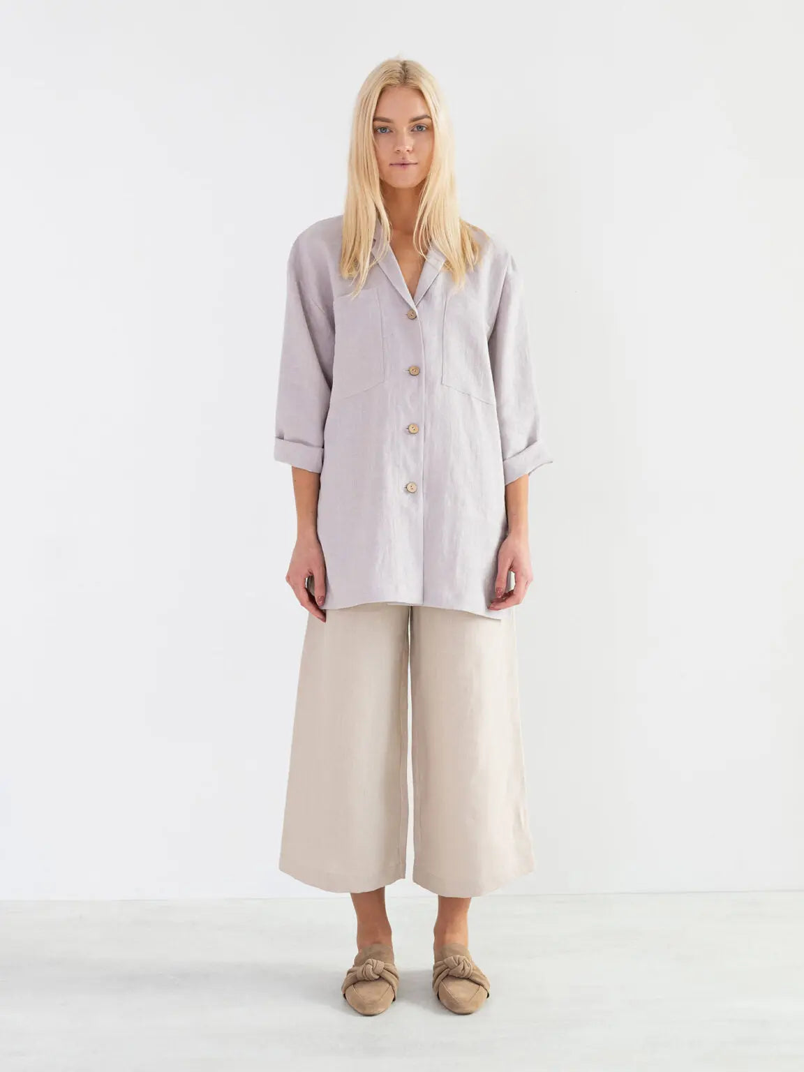 PRE-ORDER Rosemary Linen Shirt by Love And Confuse Love & Confuse