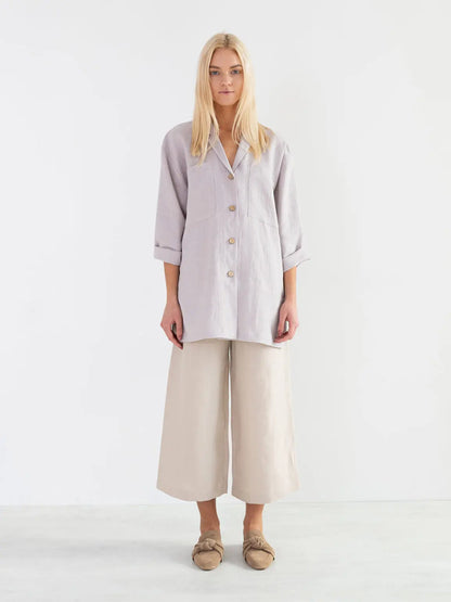 PRE-ORDER Rosemary Linen Shirt by Love And Confuse Love & Confuse