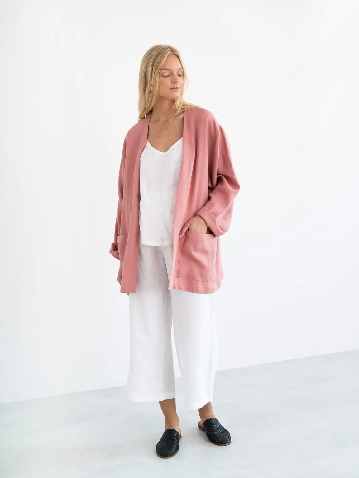PRE-ORDER Selby Linen Jacket by Love And Confuse Love & Confuse